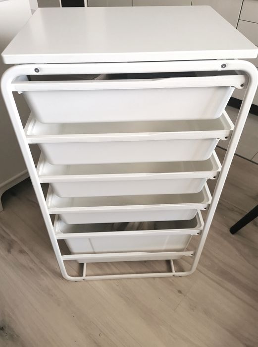 Algot Ikea regał 5 szuflad, pudełka wysuwane