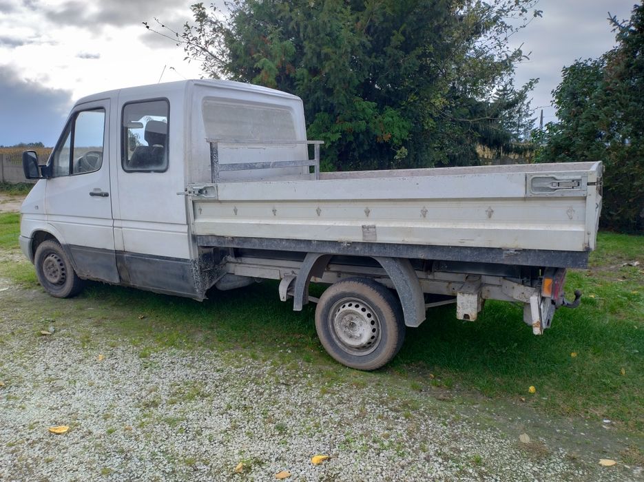 Mercedes Sprinter 2.2 CDI Doka DUBEL kabina hak 7 osob LT brygadowka