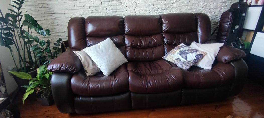 Komplet wypoczynkowy z funkcja relax