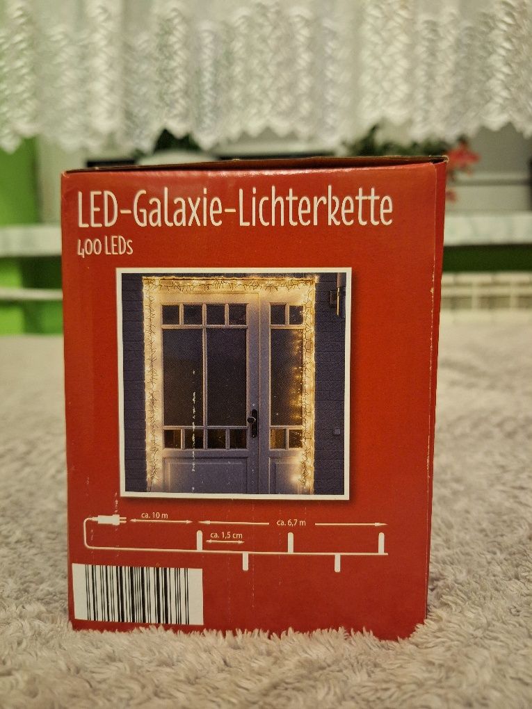 Lampki choinkowe Led 400szt. wewnętrzne i zewnętrzne pilot