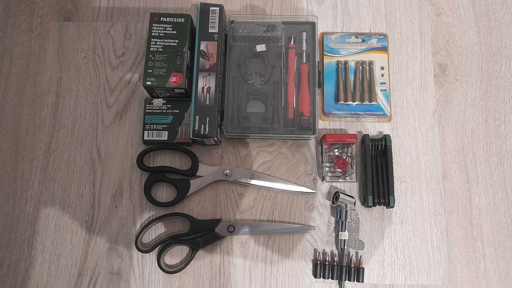 Várias ferramentas Novas