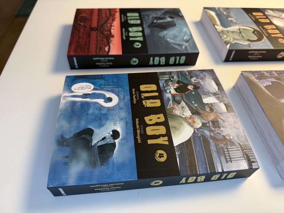 Old boy tomy 1-4 zbiorcze Manga