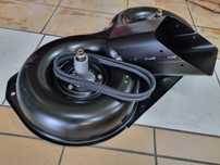 Kosisko traktorek 92cm Husqvarna, blacha z piastami i nożami