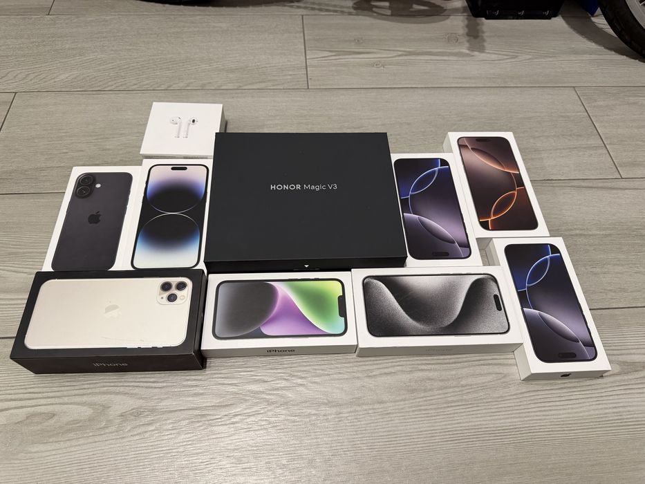 Caixas iphones/ Apple Watch