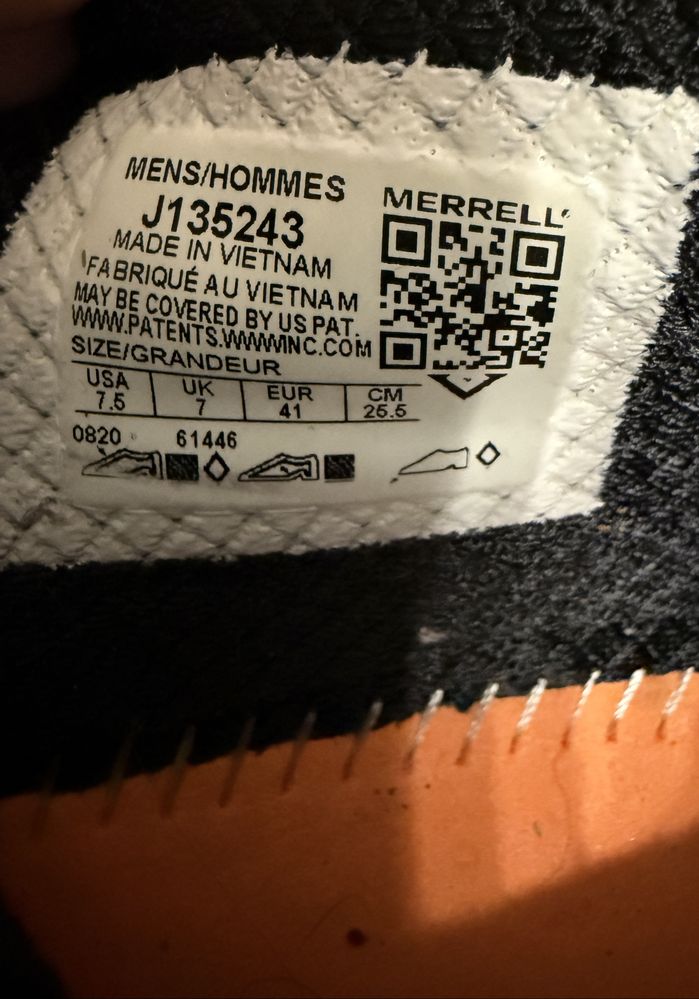 Buty biegowe marki Merrel
