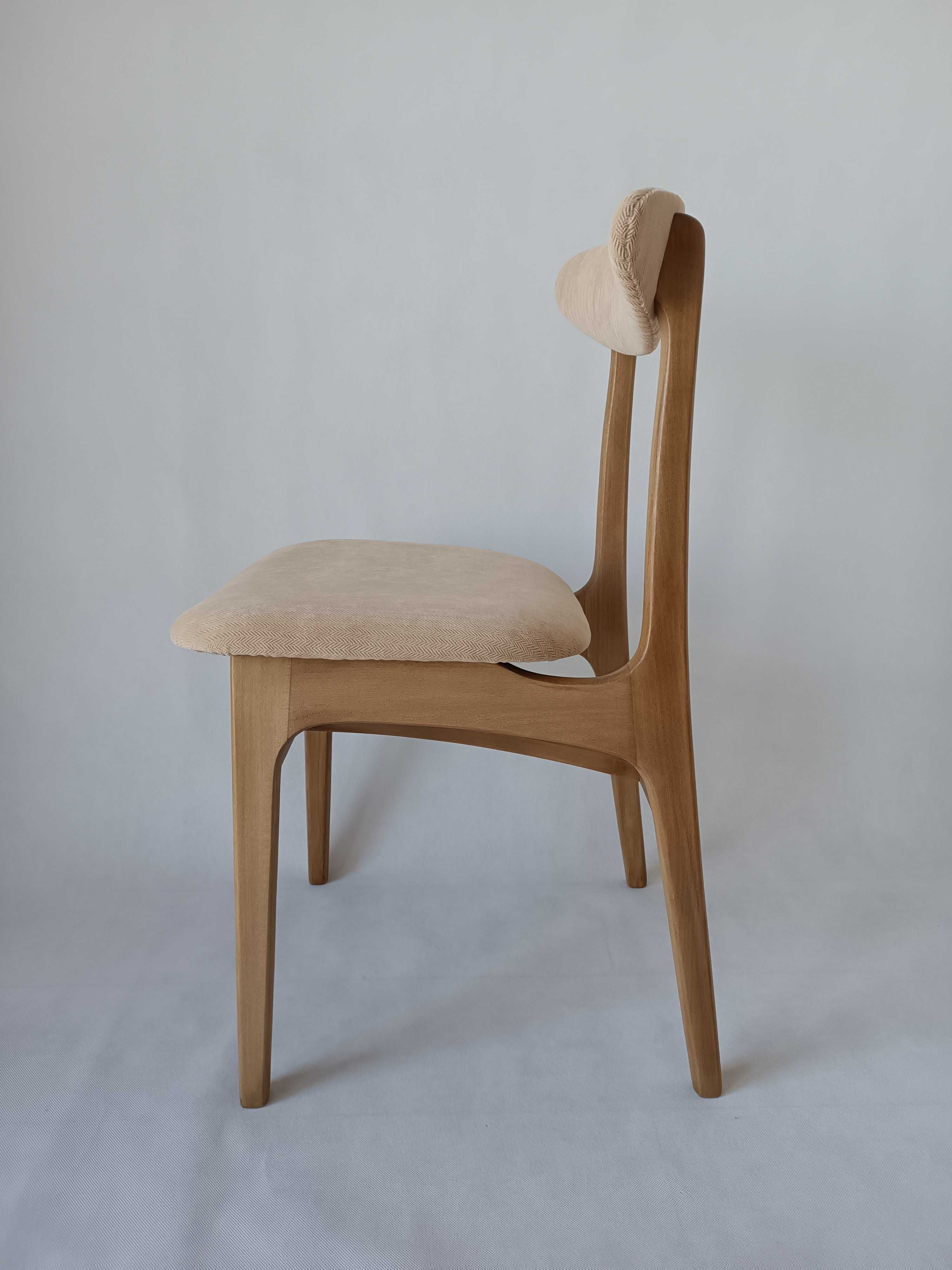 4 krzesła Hałas PRL typ 200-190, projekt R.T. Hałas, lata 60.