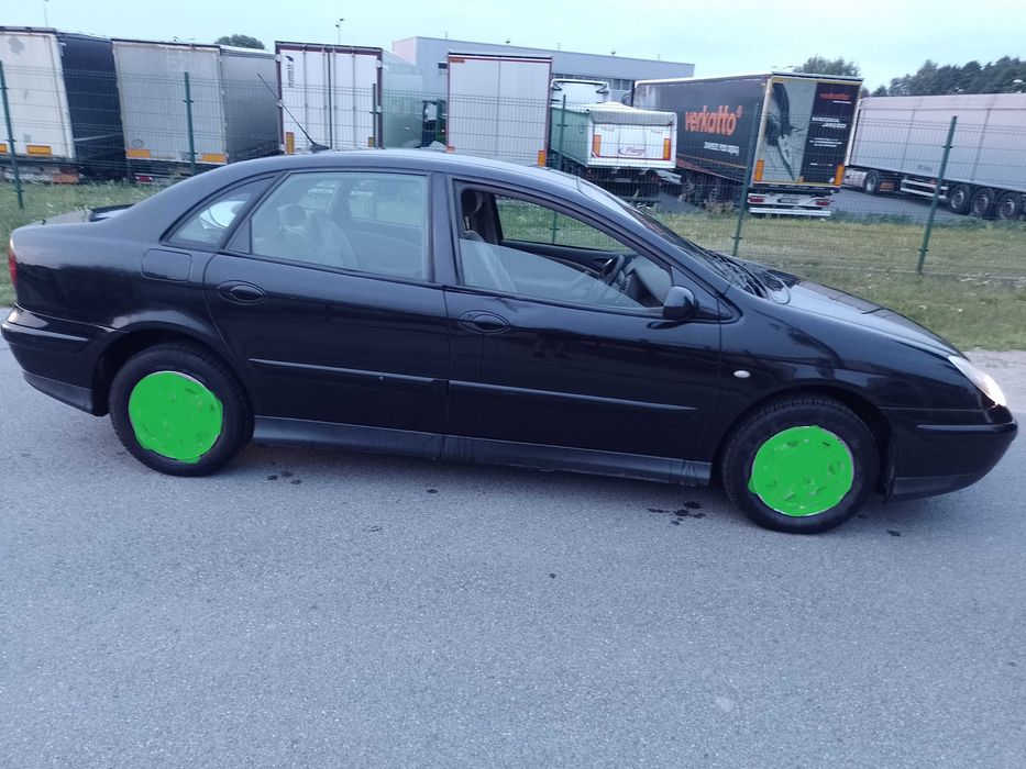 Citroen c5 anglik silnik 2,0 hdi  sprawny jeżdżacy czarny na Wrak RACE