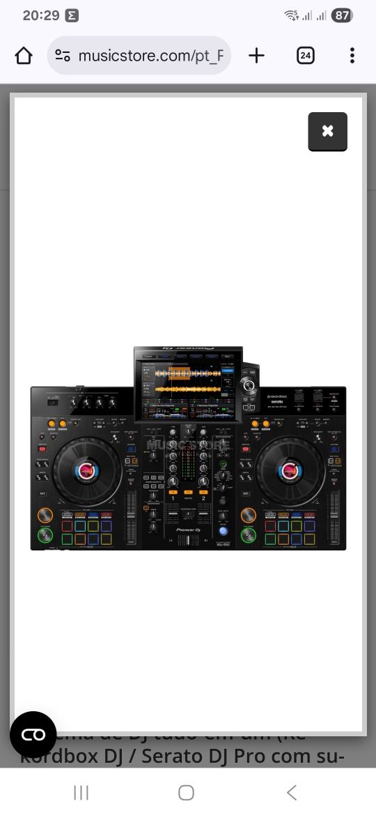 Pioneer DJ XDJ-RX3 Nunca usado