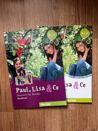 Paul, Liza und Co A1.2 Kursbuch und Arbeitsbuch чистий
