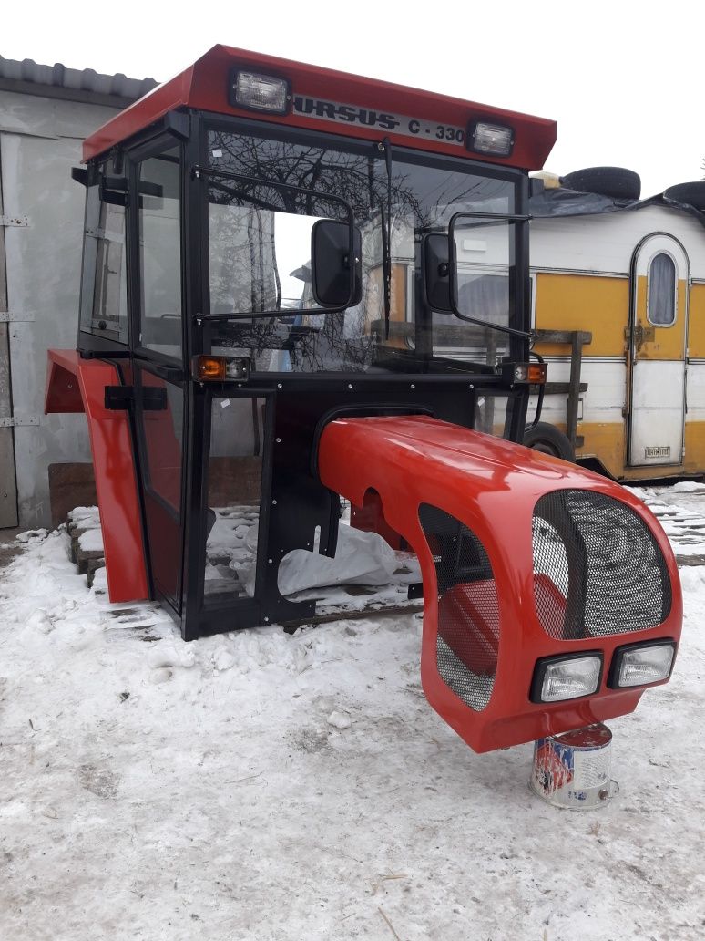 Kabina Kabiny Ursus C-330 C-360 Mf Bizon T-25 Mtz ciągnik traktor