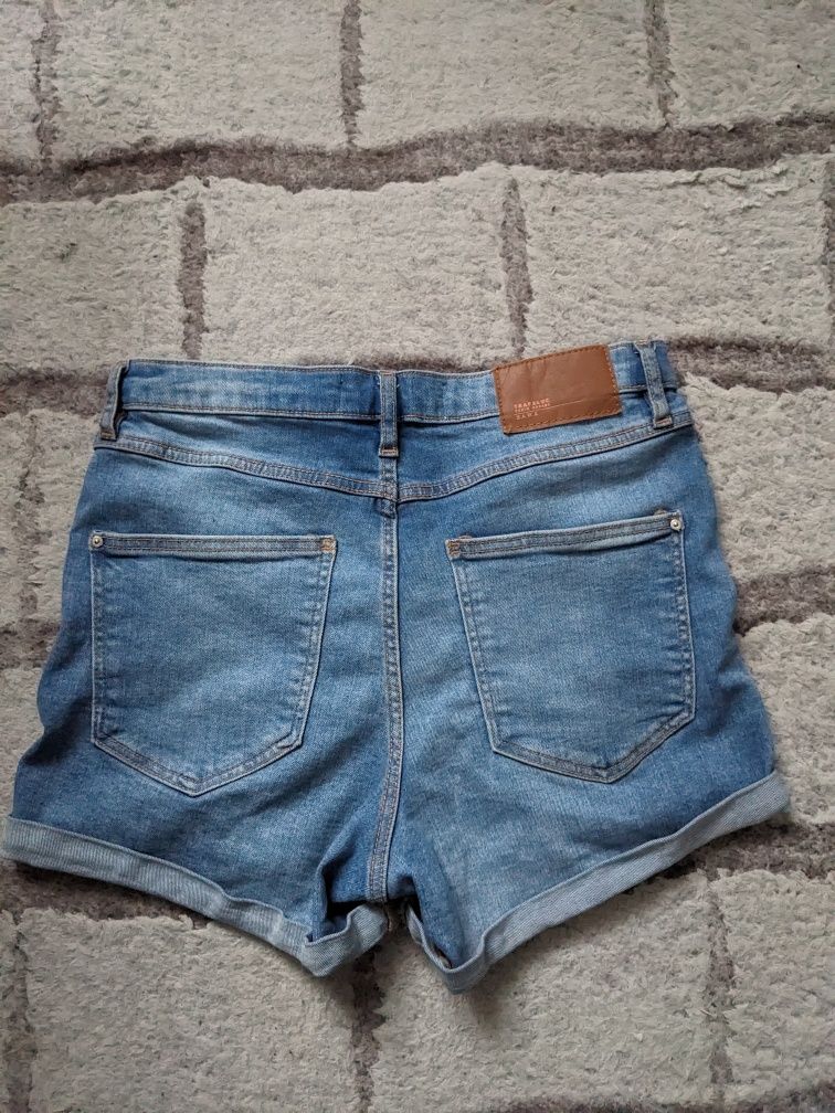 36 spodenki jeansowe Zara lycra