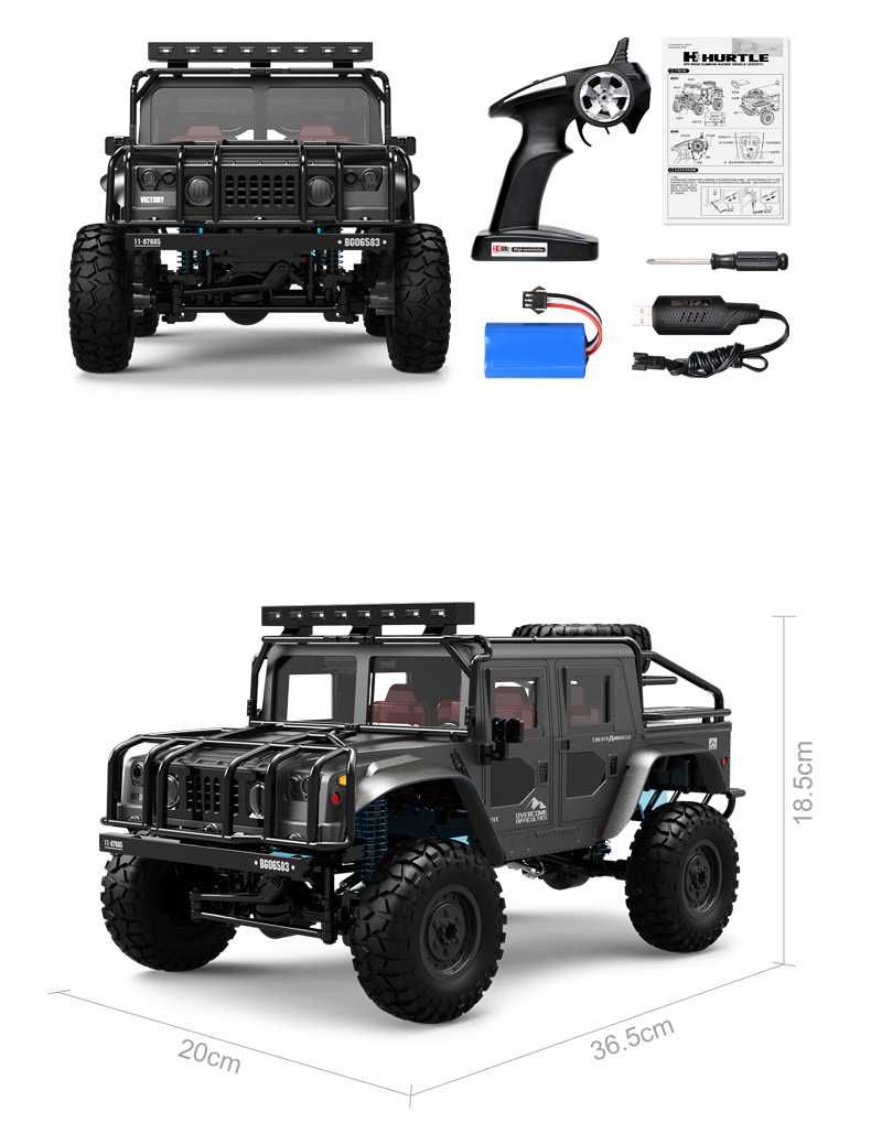 Радиоуправляемая машинка JJRC Q121 Hummer H1