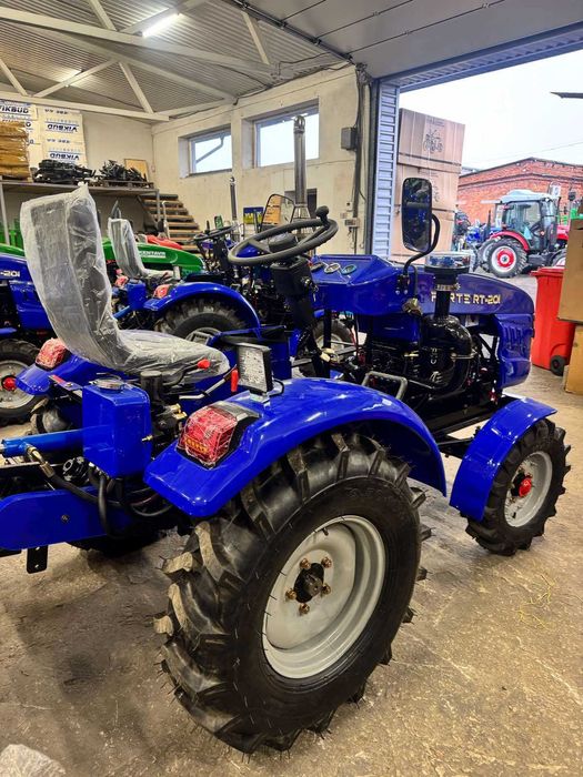 Минитрактор Форте 201 +плуг 2 корп. +фреза, трактор с доставкой