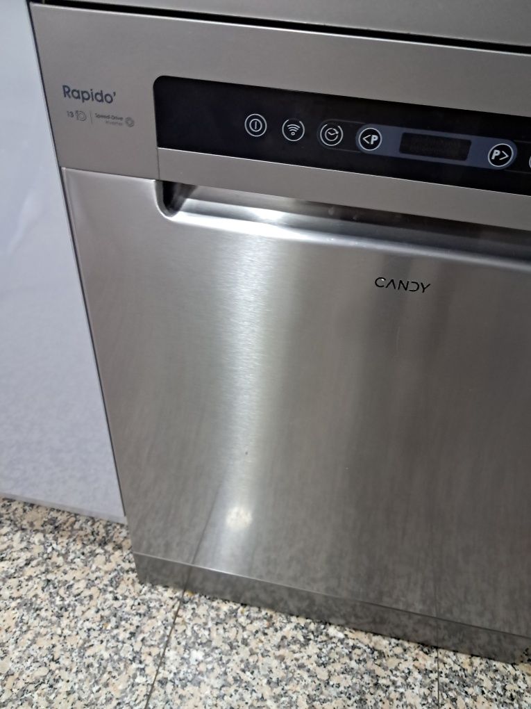 Máquina de Lavar Loiça CANDY CF 3C7F0X (13 Conjuntos - 59.7 cm - Inox)