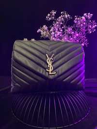 Сумочка Yves Saint Laurent 25 silver (black) нова жіноча