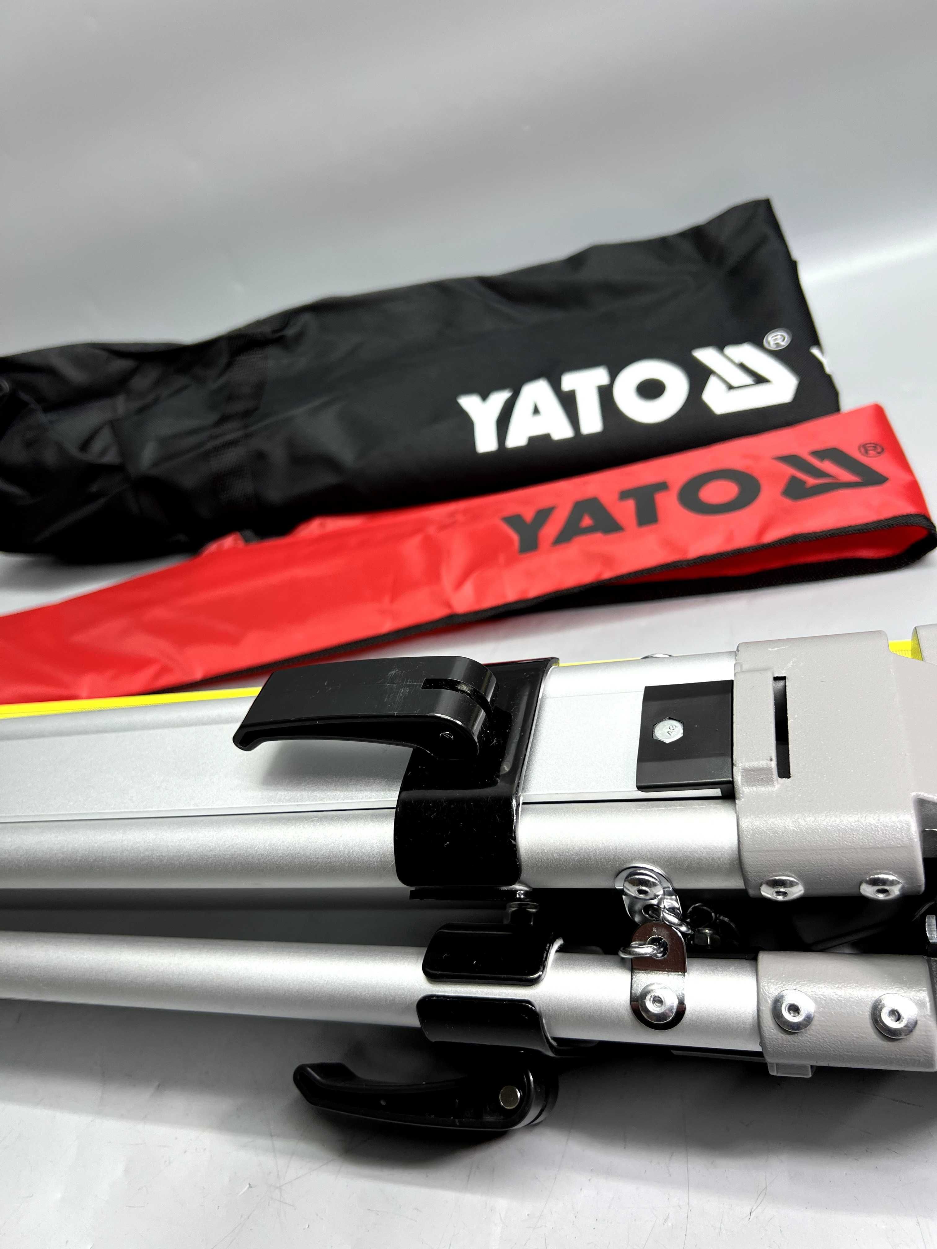 Профессиональный алюминиевый Комплект штатив YATO + рейка YATO 5 м