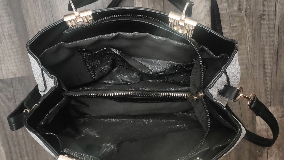 świetna torebka MICHAEL KORS z brylokiem