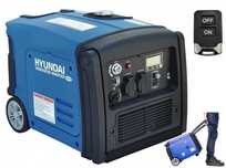 Agregat Prądotwórczy Hyundai 3200W Generator Falownikowy HY3200SEi D