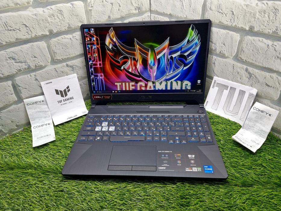 Магазин:Asus TUF Gaming/Core i5-11400H/16Gb/1TB SSD/RTX 3050 4ГБ/ 144Г
