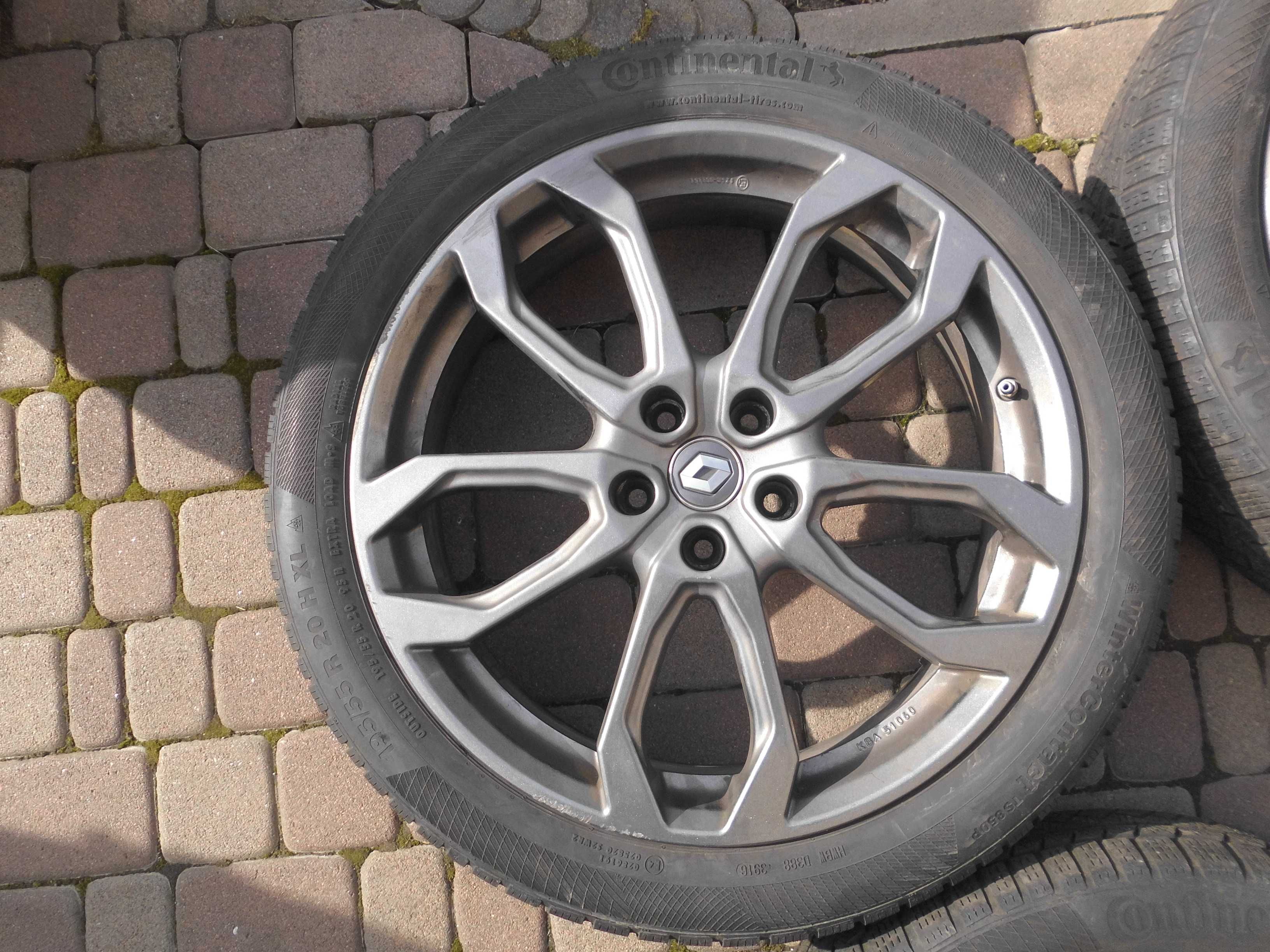 R20 5x114.3 Колеса в сборе Renault Scenic Grand Sceniс 195/55 R20