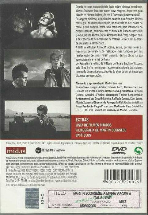 A Minha Viagem a Itália (2 DVD) (1999)