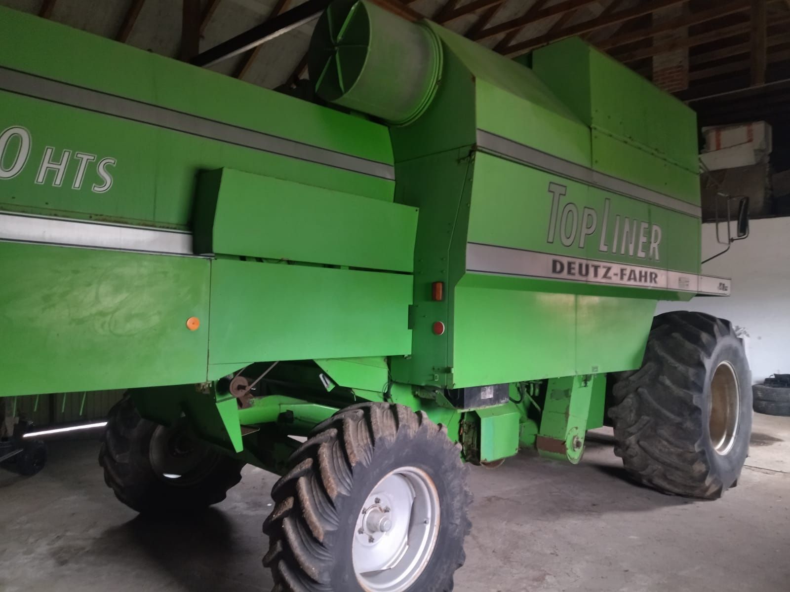 1999r. kombajn Deutz fahr 4080 6m + wózek. /4090, MF 38