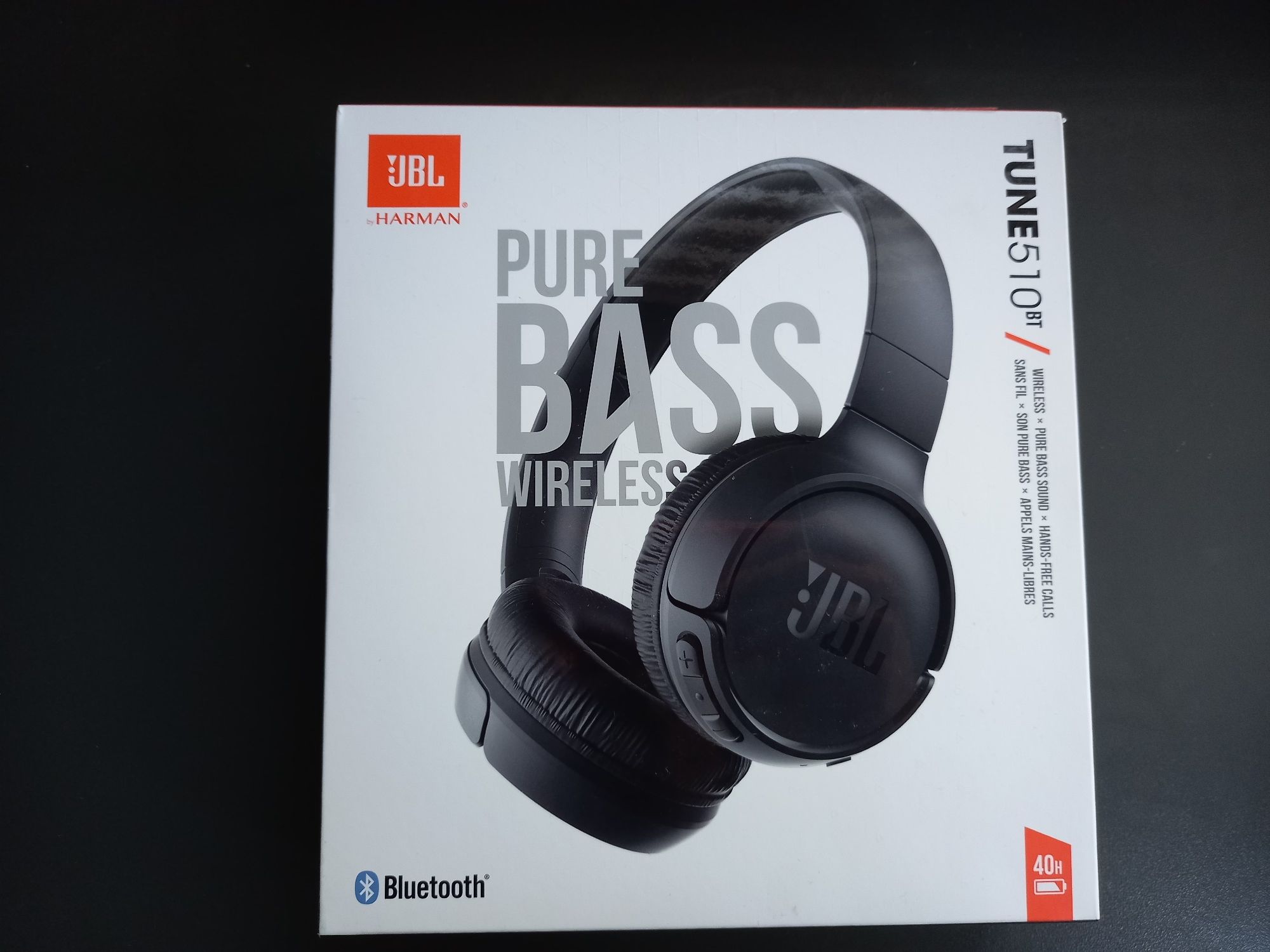 Słuchawki bezprzewodowe JBL tune 510 bt nowe