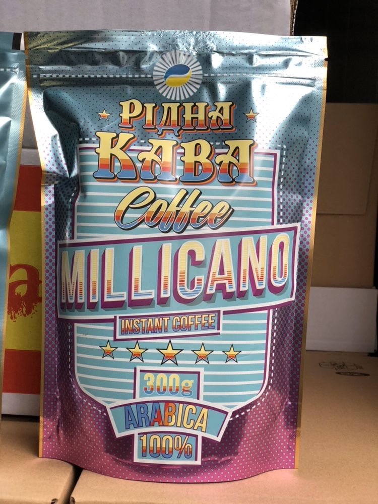 Растворимый кофе "Рідна Кава Millicano" (Миликано) 300 гр.
