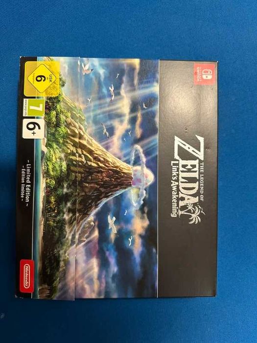 zelda links awakening edição de colecionador!