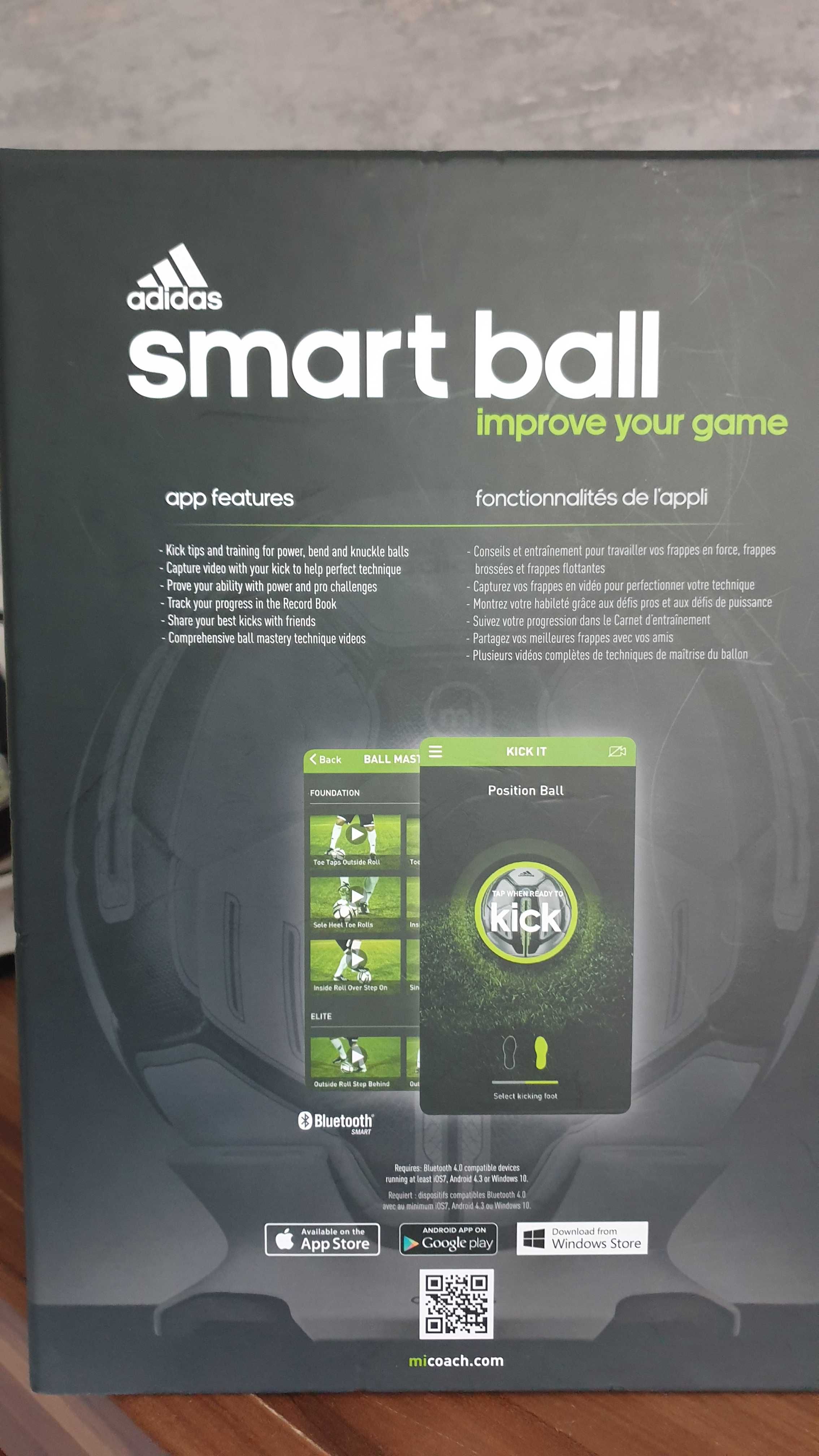 Piłka Adidas micoach SmartBall