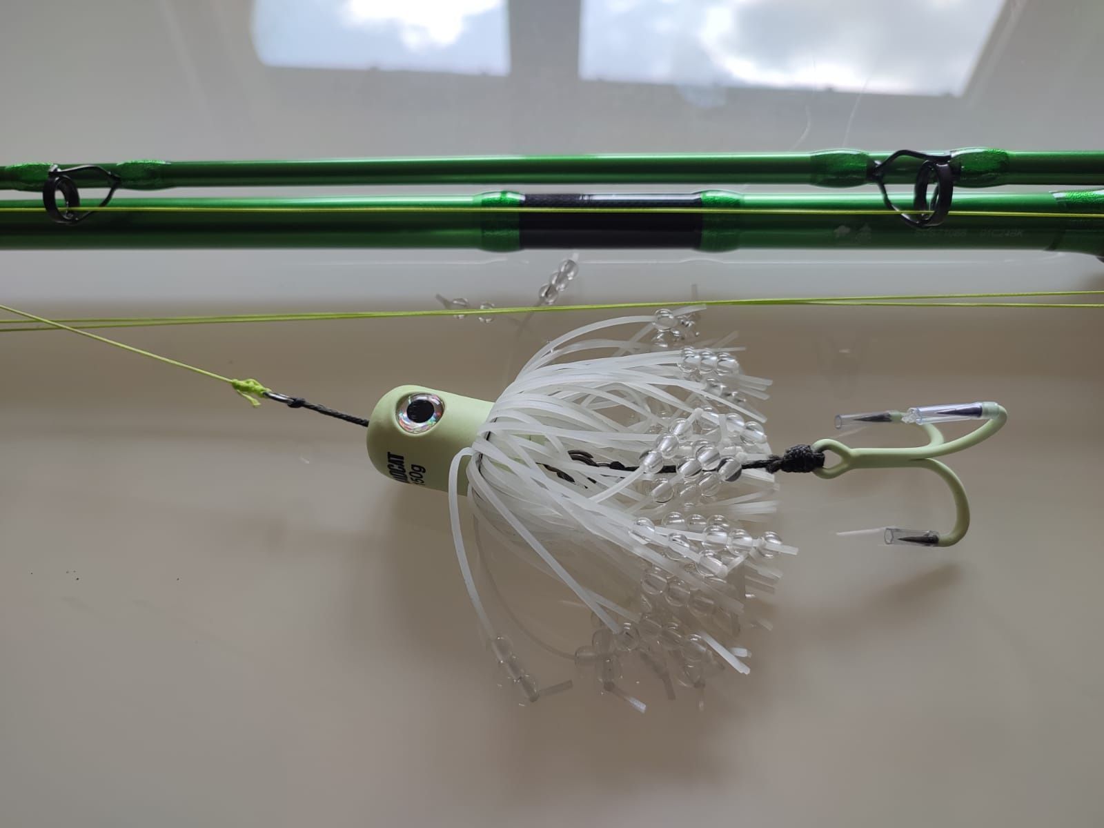 Wędka Madcat Green Heavy Duty 2,7m 200-400g+wyposażenie