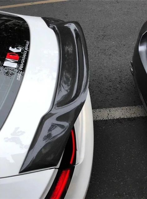 Audi A5 8T Coupé Lotka Spoiler Dokładka Czarny Połysk