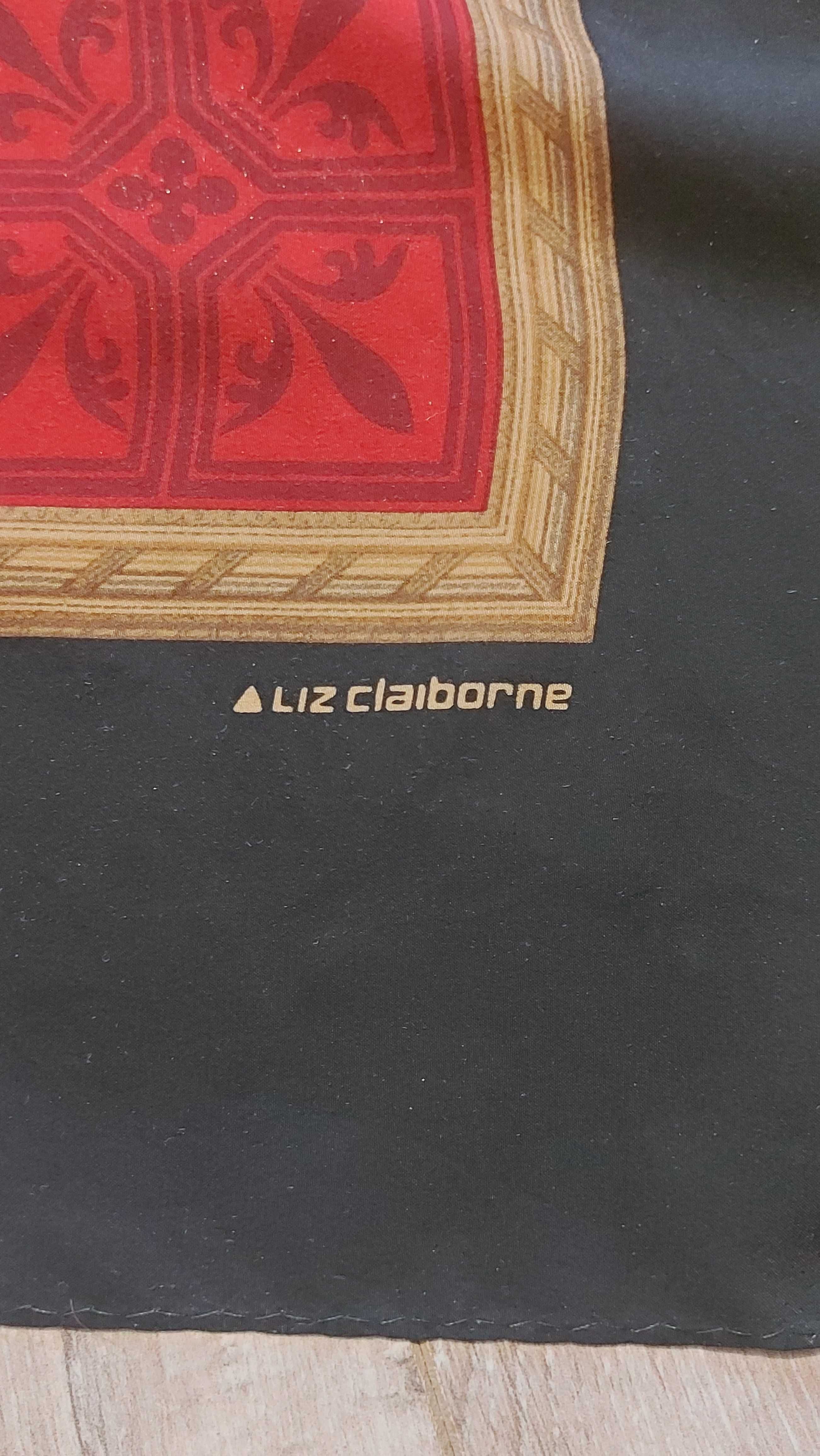 Шелковый платок liz claiborne.