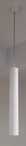 Lampa długa tuba biała GU110