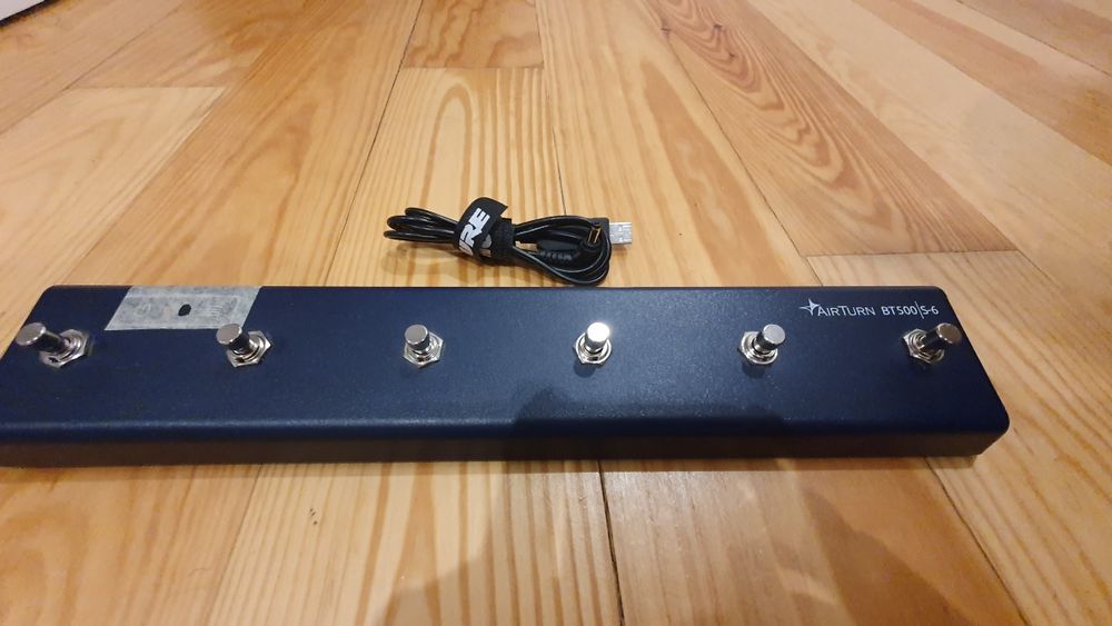 Pedal Controlador MIDI airturn BTS 500S