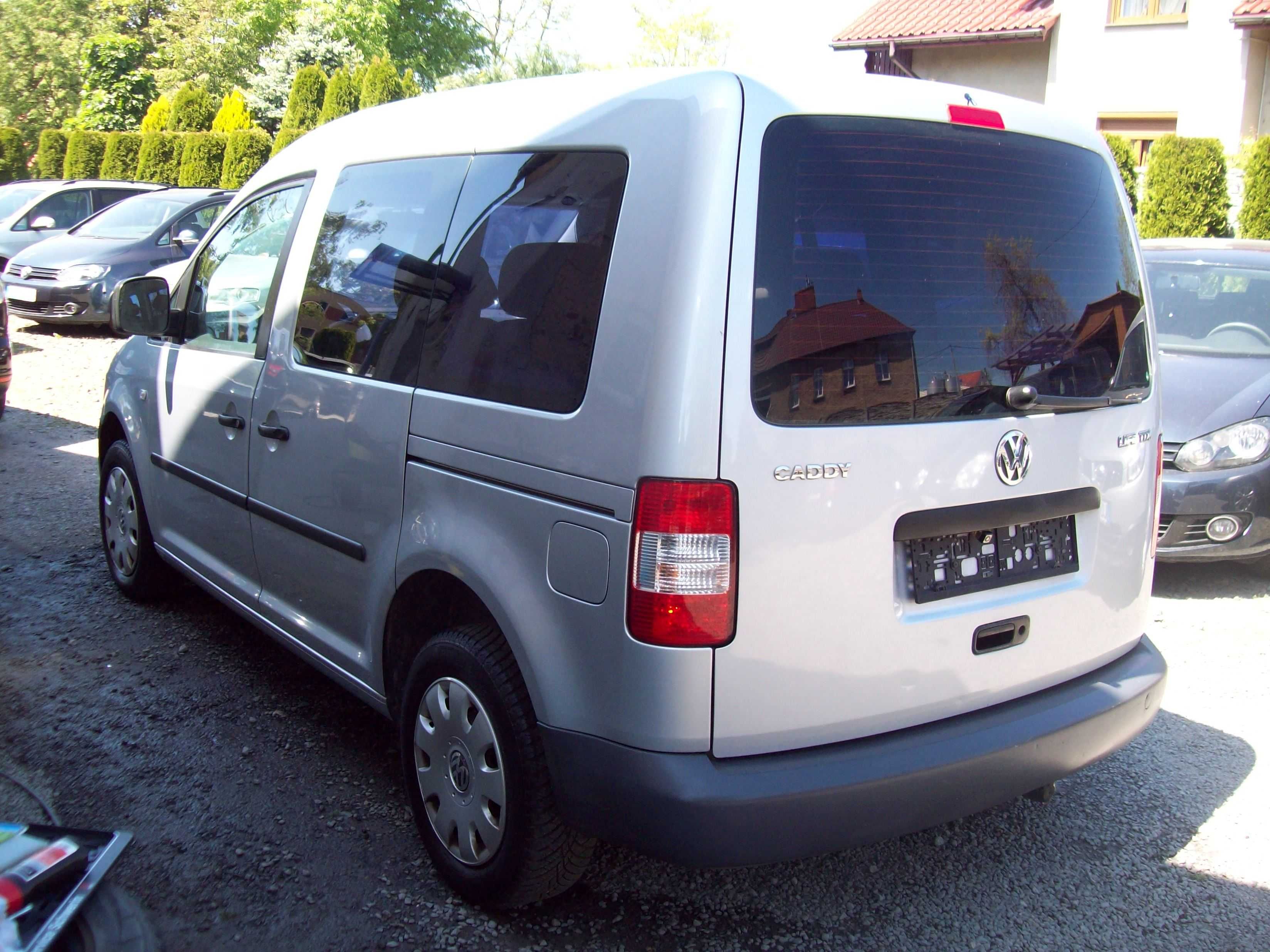 VW CADDY 1,9 TDI / 5 osobowy/stan idealny bez korozji/klimatyzacja