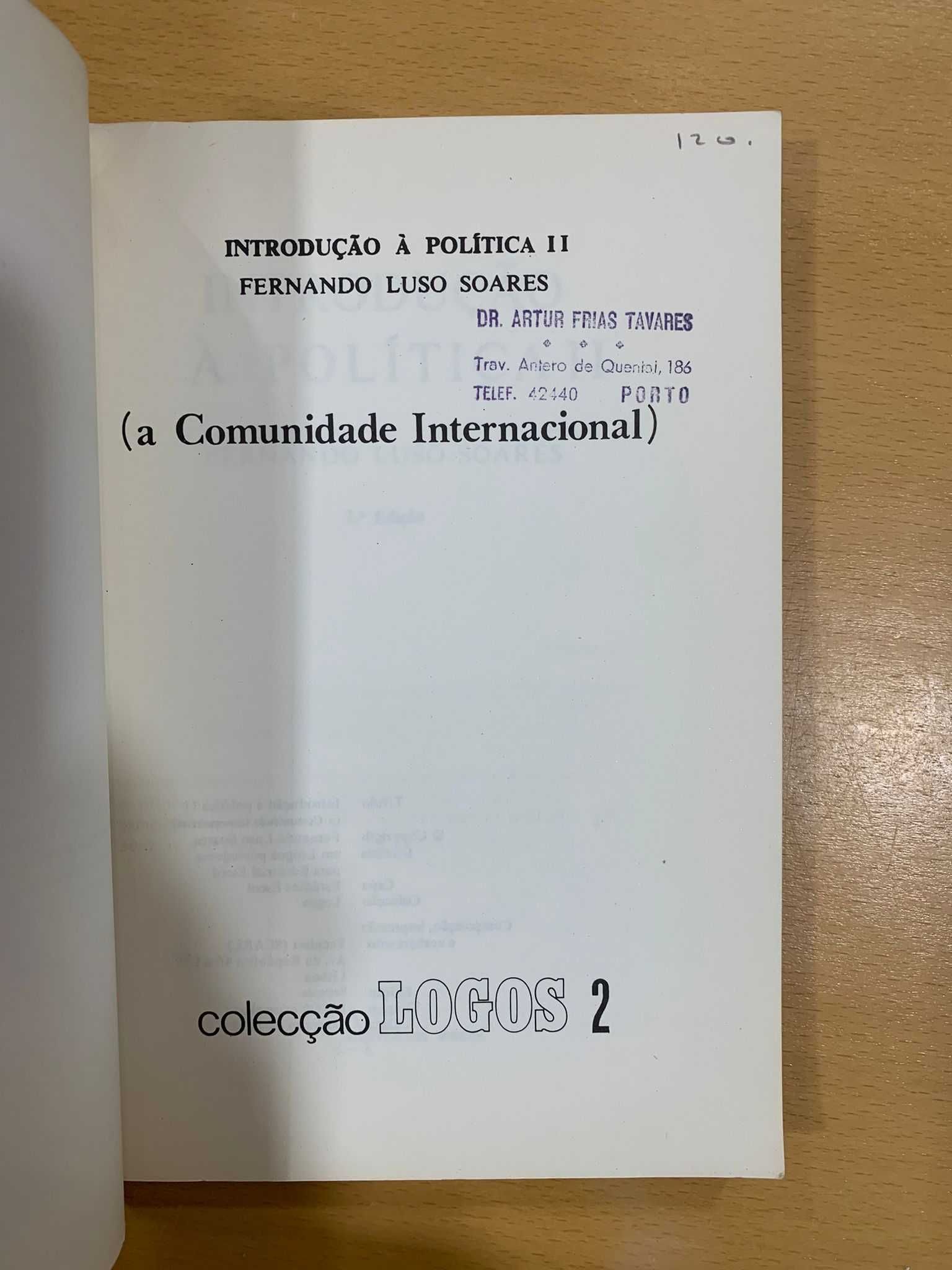 Introdução à Política I e II - Fernando Luso Soares