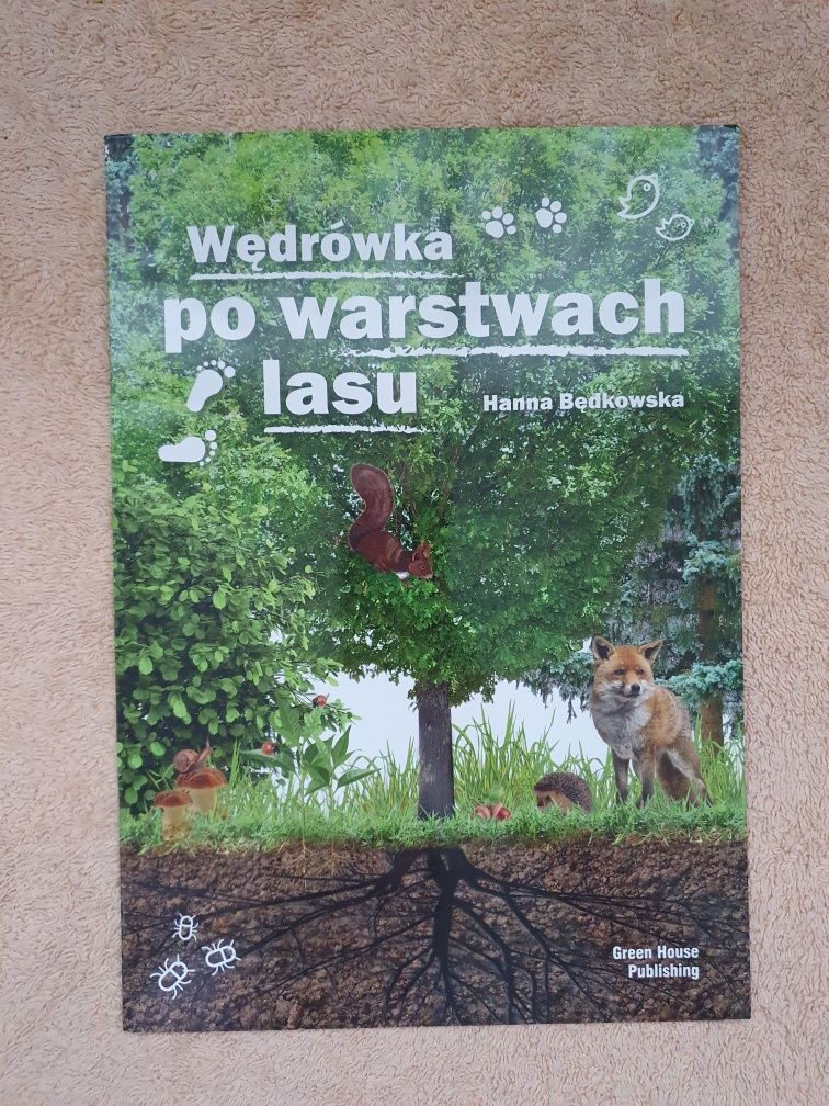 Wędrówka po warstwach lasu Hanna Będkowska green house publishing