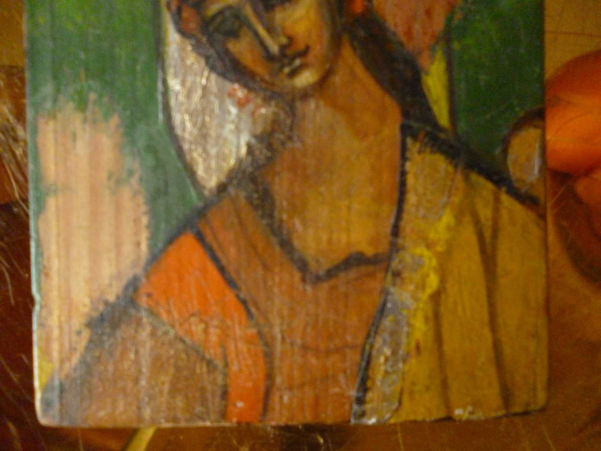 Stara Ikona Pisana Matka Teresa Wiligonska