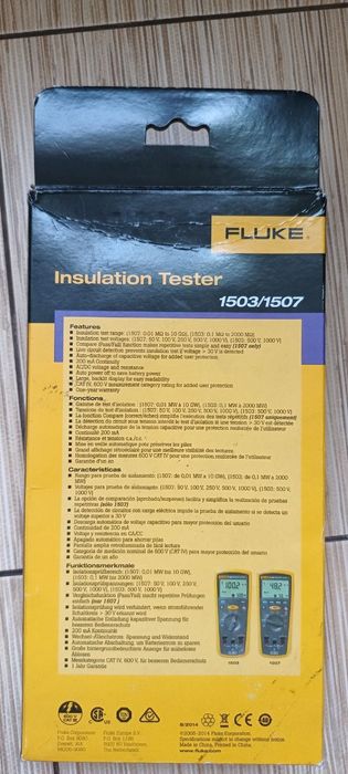 Мегаомметр Fluke 1507