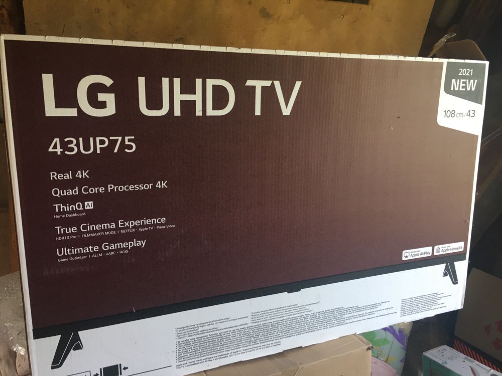 Смарт TV, LG 108 cм,43 дюйма