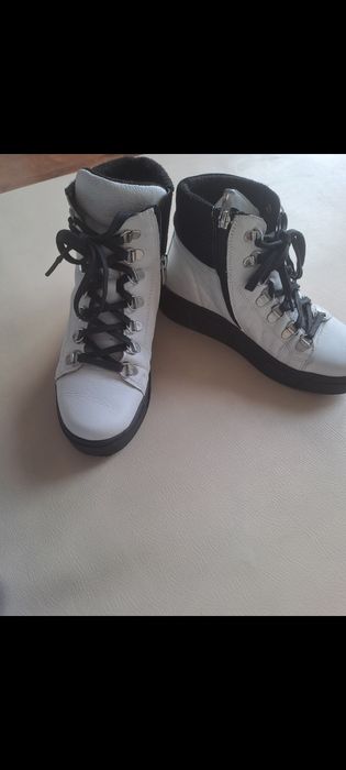 Buty skórzane ocieplane  rozmiar 37