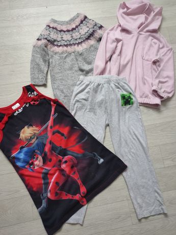 Вещи на девочку 3-5 лет, свитер,худи, штаны, ночнушка
