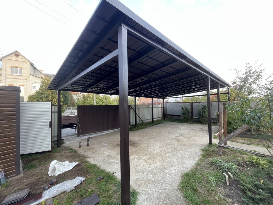 Хозблоки навіси забори ворота під ключ