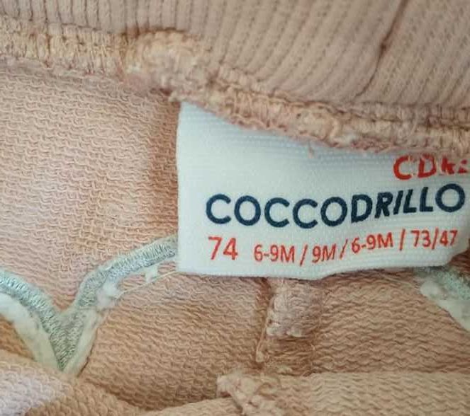 Spodenki dziecięce Coccodrillo rozmiar 74