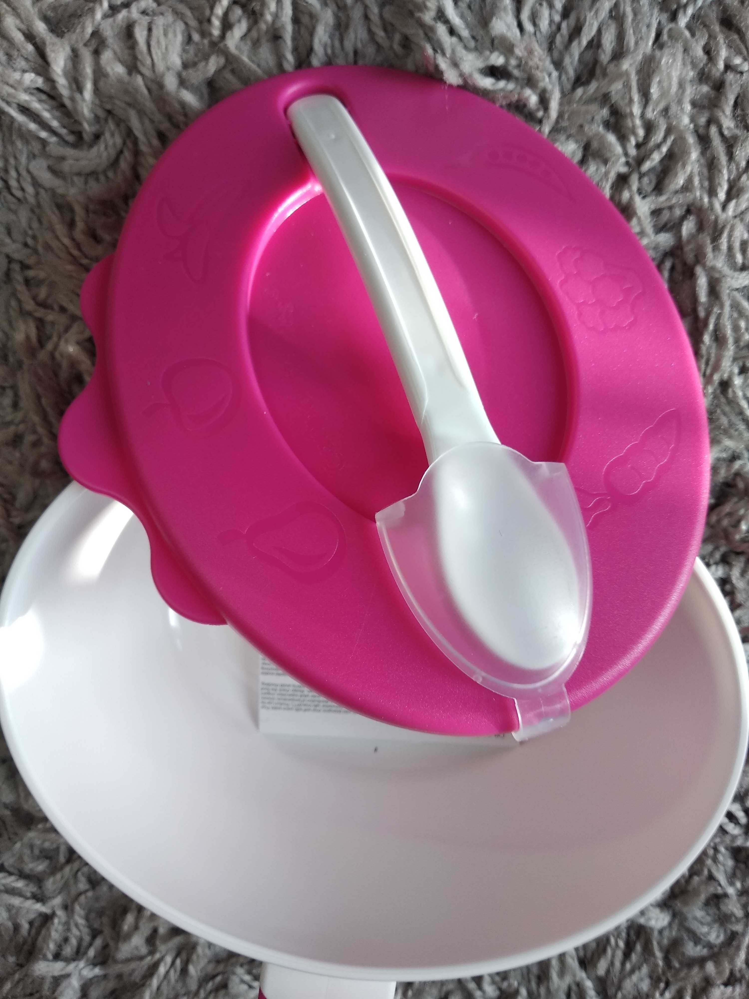 Canapol babies miseczka z pokrywą i łyżeczka bowl with spoon 350l