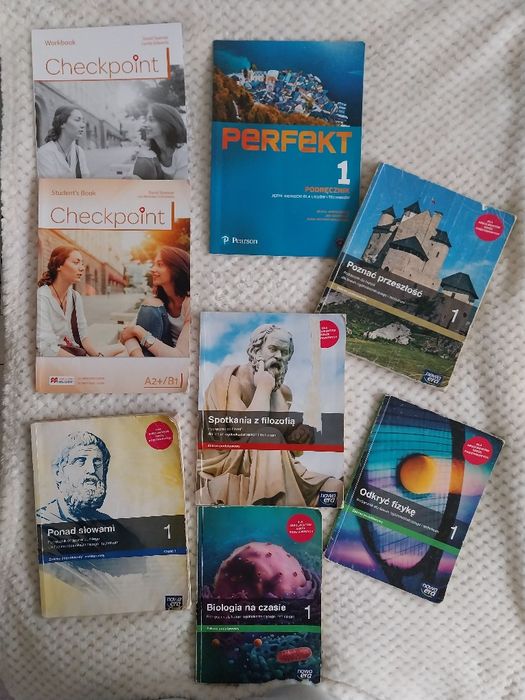 Podręczniki do liceum I technikum klasa 1