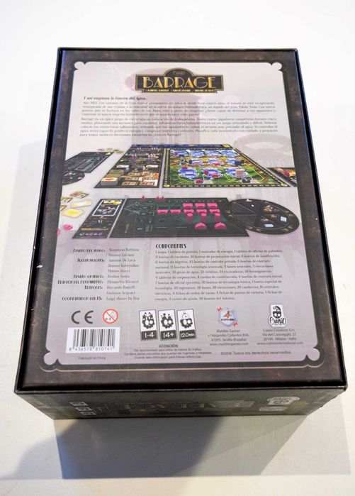 Barrage - jogo de tabuleiro