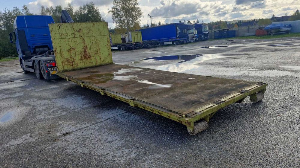 Zabudowa kłonicowa do hakowca platforma laweta 6,5 m