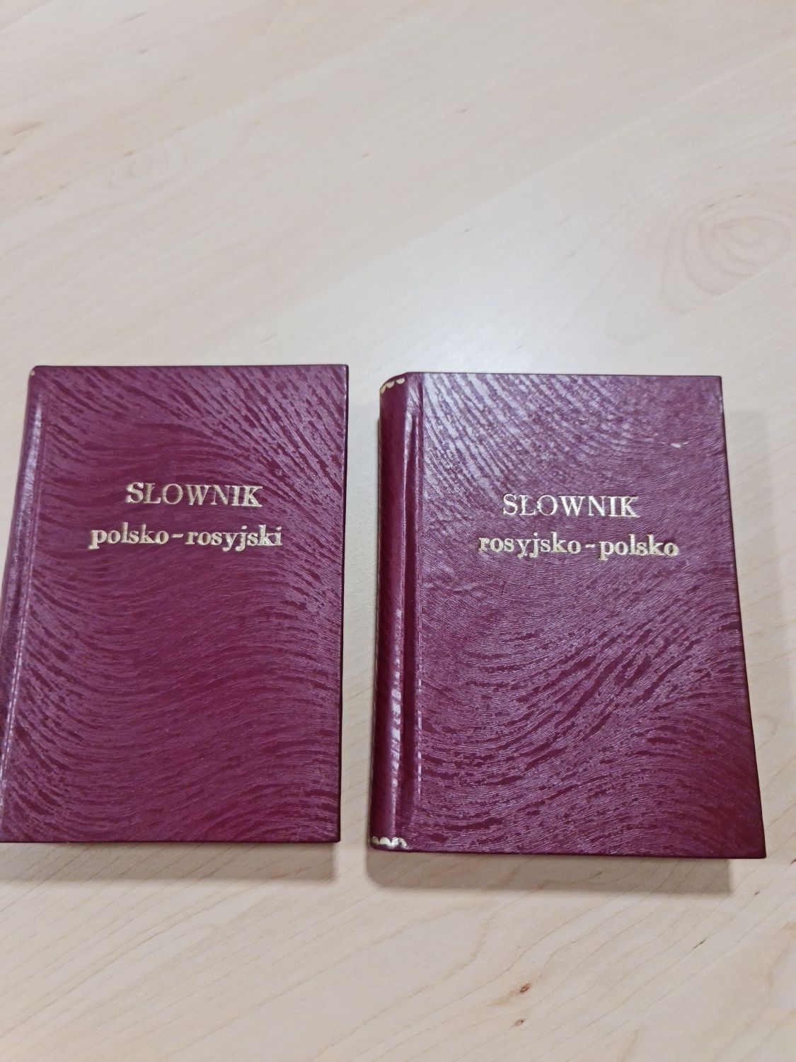 Słownik polsko-rosyjski-polski 2 tomiki